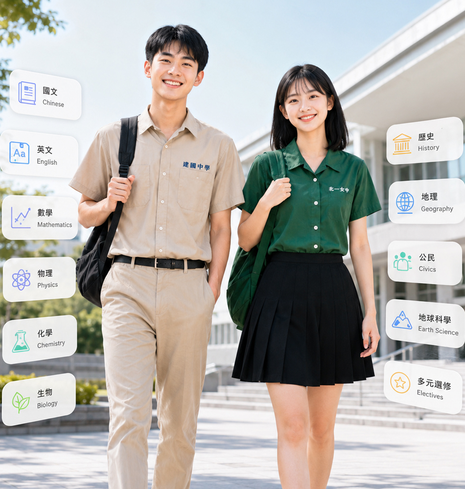 台灣高中生多元升學需求，學習銀行高中月費制清楚好懂